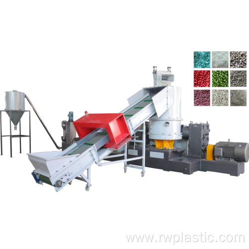 Waste plastic recycling granulator